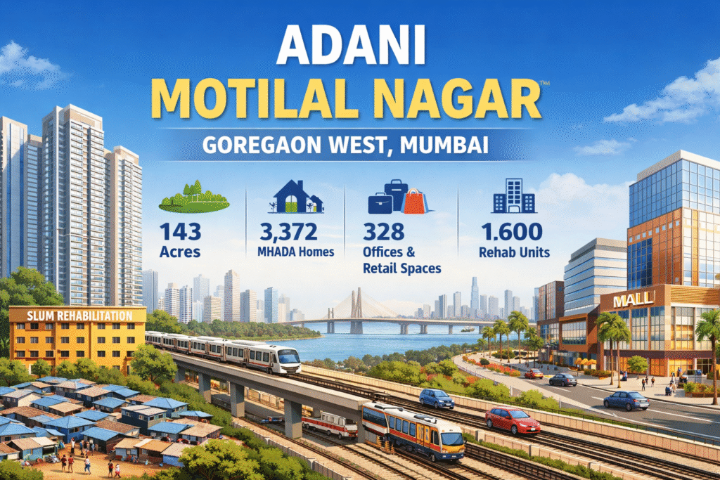Fresh Look at Adani Realty Transforming Urban Living With Large Scale Redevelopment