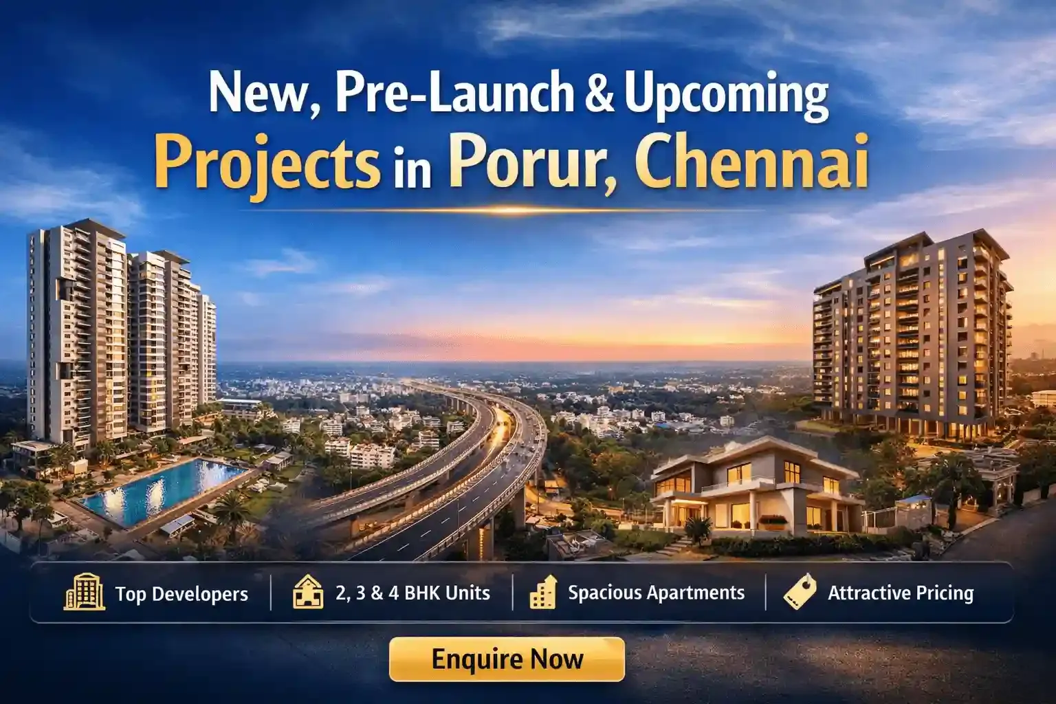 New Launch Projects in Porur Chennai