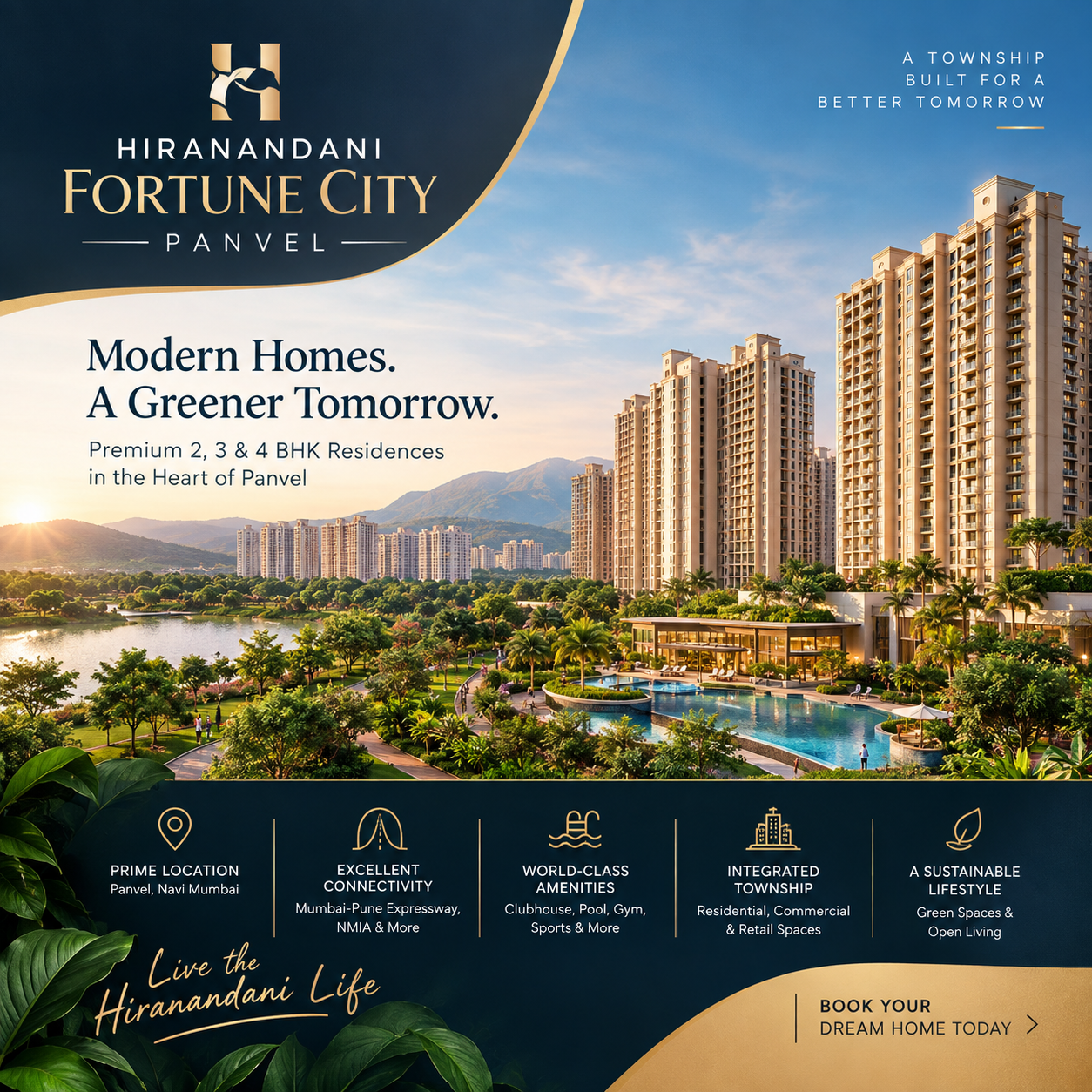 Hiranandani Fortune City Panvel project